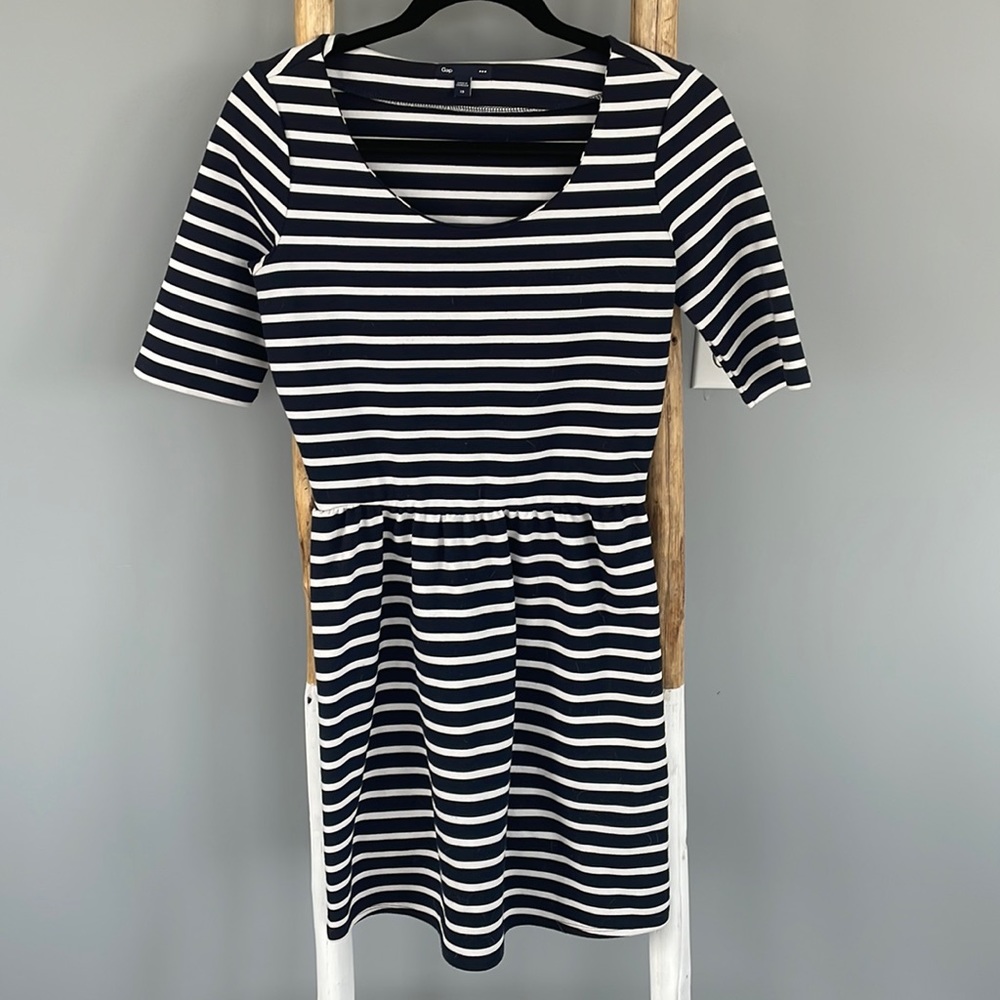 Gap Stripe Skater Dress